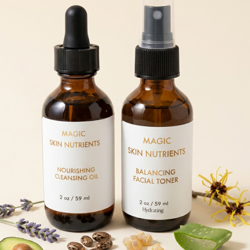 Cleansing Oil &/or Toner
