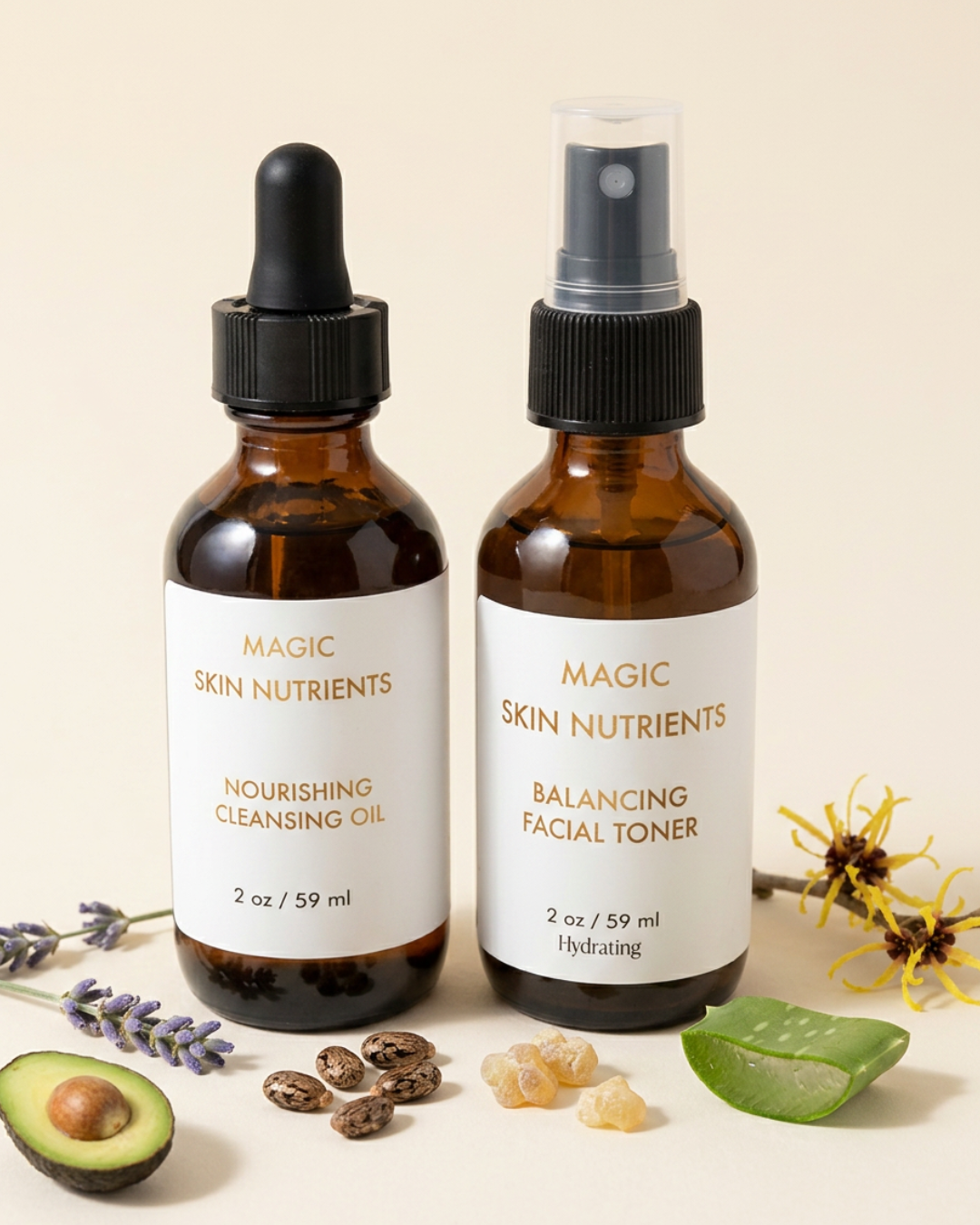 Cleansing Oil &/or Toner