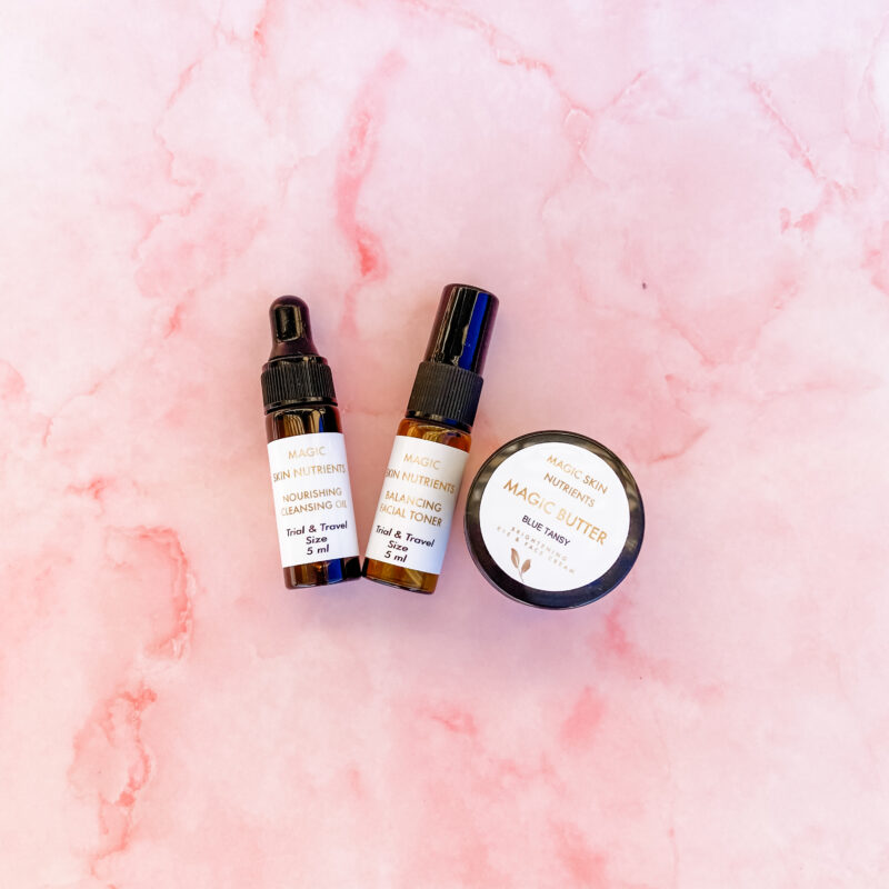 Trial & Travel Kit     (Clear & Glowing Skin Regimen)