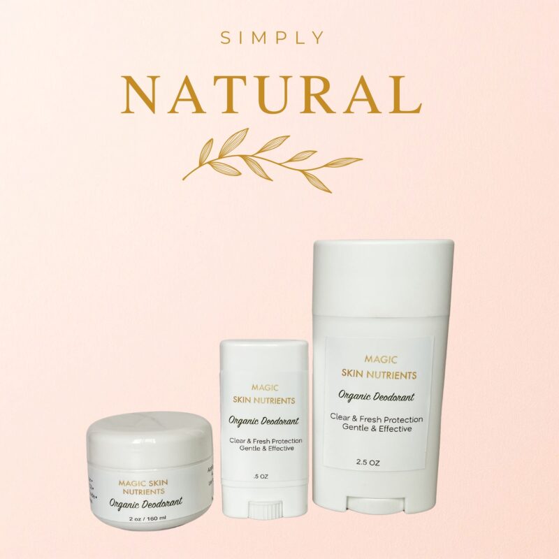 Organic Deodorant – Pure, Safe & Multi-Use Care