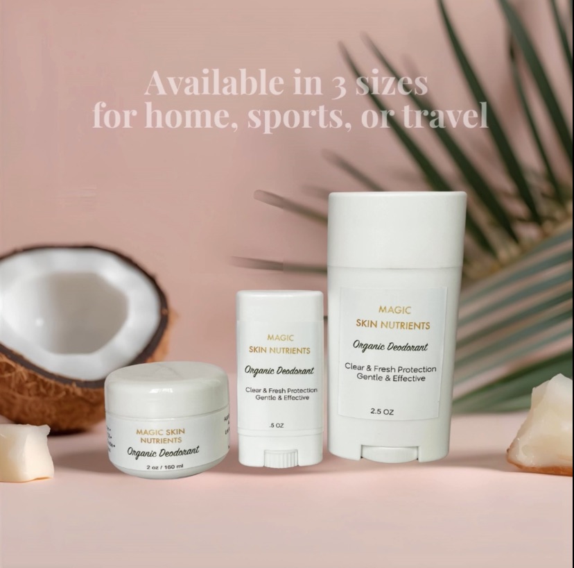 Organic Deodorant – Pure, Safe & Multi-Use Care